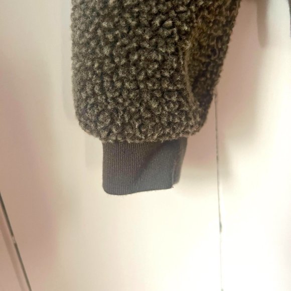 BDG Urban Outfitters Fleece Bomber Jacket, size Large - Picture 10 of 10